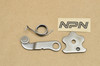 Vtg Used OEM Honda ATC70 C70 CT70 Z50 Drum Stopper, Plate & Spring 24411-041-040