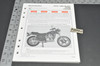 Vintage NOS 1979-80 Honda CX500 C Custom Dealer Set Up Instruction Manual