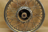 Vtg Used OEM Honda SL70 K0-K1 XL70 K0-1976 Rear Wheel Rim Hub Assembly 42601-118-010