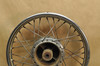 Vtg Used OEM Honda SL70 K0-K1 XL70 K0-1976 Rear Wheel Rim Hub Assembly 42601-118-010