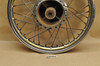 Vtg Used OEM Honda SL70 K0-K1 XL70 K0-1976 Rear Wheel Rim Hub Assembly 42601-118-010