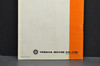 Vintage NOS 1970 Yamaha HT1 A Enduro Motorcycle Riders Owners Manual