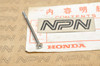 NOS Honda CB72 CB77 Early Tail Light Lens Cover Screw 3x43 93700-03043-02
