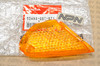 NOS Honda SA50 SB50 Elite Left Front Turn Signal Lens Cover 33452-GS7-671
