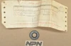 NOS Honda CA160 CB72 CB77 CB92 CL160 CL175 CL72 CL77 Oil Seal 91204-200-000