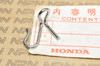 NOS Honda MR50 XL100 XL125 XR75 Front Brake Cable Guide Clip 45469-116-670