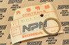 NOS Honda CB750 CR250 MR250 MT250 SL350 XL350 Fork Piston Ring 51437-329-010