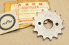 NOS Honda 1979 XR185 Front Drive Chain Sprocket 15T 23801-446-000