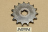 Vintage OEM Honda 1977-78 CB750 K Front Drive Chain Sprocket 15T 23801-405-010