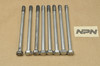 Vintage OEM Honda CB750 F CB750K Crank Case Hex Bolt 8x120 Qty8 90042-300-000