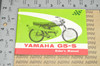 Vintage NOS 1969 Yamaha G5S Motorcycle Owners Service Manual