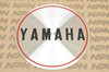 NOS Yamaha 1972 CS5 LS2 Crank Case Oil Pump Cover Emblem 307-15425-00