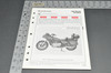 Vintage 1982 Honda GL1100 A Gold Wing Motorcycle Dealer Set Up Instruction Manual