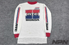 VTG Hondaline Honda ATC Motocross Jersey Shirt Mens Large Red White 3 Wheeler