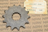NOS Yamaha DS6 TD1 YDS3 YM1 Front Drive Sprocket 14T 156-17461-40