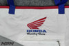 Vintage NOS Honda Racing Team Tote Bag Motorcycle Wing Logo Nylon Red White USA
