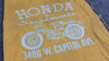 VTG 1960s Honda of Sacramento CA Duffel Bag CT90 CT200 Trail 90 Dealer Duffle