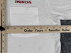 Vintage Honda Motorcycle Polo Shirt Mens Small White 80s 90s Spellout Logo