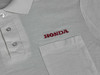Vintage Honda Motorcycle Polo Shirt Mens Small White 80s 90s Spellout Logo