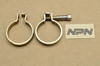 Vtg OEM Yamaha 1969-70 DS6 Carburetor Intake Clamp Clip Band Qty2 246-14127-00