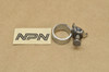 Vtg OEM Yamaha 1976-77 RD400 Front Brake Hose Holder Clamp Bracket 1A0-25876-00