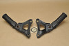 Vtg OEM Yamaha XS360 Rear Buddy Foot Peg Step Rest Arm Bracket Set 465-27431-00