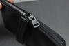 Vintage Kawasaki Motorcycle Tool Pouch Bag OEM Black Vinyl YKK Zipper Case Japan
