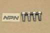 Vintage OEM Yamaha RD350 RD250 RD400 Domed Bolt 8x18 Quantity of 4