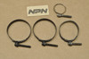 Vintage OEM Yamaha RD250 RD350 RD400 Tube Pipe Clamp Band Lot