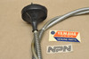 NOS Yamaha 1972 RT2 MX Throttle Cable w/ Rubber Boot 322-26301-00
