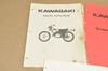 Vintage 1970-74 Kawasaki 175 F7 A-D Parts Manual Catalog Book OEM