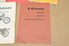 Vintage 1970-74 Kawasaki 175 F7 A-D Parts Manual Catalog Book OEM