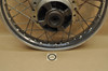 Vintage OEM Honda 1977 XL75 Rear Wheel Rim Hub Spoke Assembly 42701-118-013