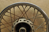 Vintage OEM Honda 1977 XL75 Rear Wheel Rim Hub Spoke Assembly 42701-118-013
