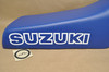 NOS Suzuki 1985-92 LT250 R Quad Racer Blue Seat Cushion w/ Pan Assy 45100-19A00