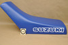 NOS Suzuki 1985-92 LT250 R Quad Racer Blue Seat Cushion w/ Pan Assy 45100-19A00