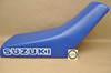 NOS Suzuki 1985-92 LT250 R Quad Racer Blue Seat Cushion w/ Pan Assy 45100-19A00