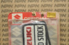 VTG NOS Suzuki OEM GS Pro Stock Racing Patches x2 Embroidered Dealer Emblem
