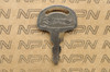 NOS Suzuki Motorcycle Ignition Lock Double Groove Key # 123