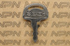 NOS Suzuki Motorcycle Ignition Lock Double Groove Key # 105