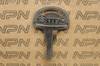 NOS Suzuki Motorcycle Ignition Lock Double Groove Key # 142