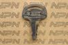 NOS Suzuki Motorcycle Ignition Lock Double Groove Key # 143