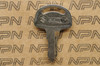 NOS Suzuki Motorcycle Ignition Lock Double Groove Key # 458