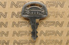 NOS Suzuki Motorcycle Ignition Lock Double Groove Key # 449