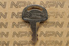 NOS Suzuki Motorcycle Ignition Lock Double Groove Key # 449