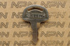 NOS Suzuki Motorcycle Ignition Lock Double Groove Key # 446