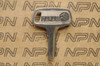 NOS Suzuki Motorcycle Double Groove Ignition Lock Key # 23334