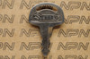 NOS Suzuki Motorcycle Ignition Lock Double Groove Key # 411