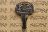 NOS Suzuki Motorcycle Ignition Lock Double Groove Key # 417
