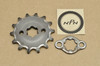 Vtg OEM Honda ATC70 C102 CT70 MR50 QA50 SL70 XL75 XR80 Z50 Sprocket 14T & Retainer 23800-040-010